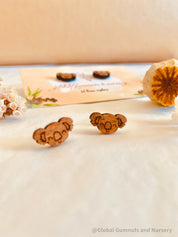 Wood Cloud Decor Piece: Handcrafted wooden cloud decoration, ideal for small world play or weather-themed displays.
