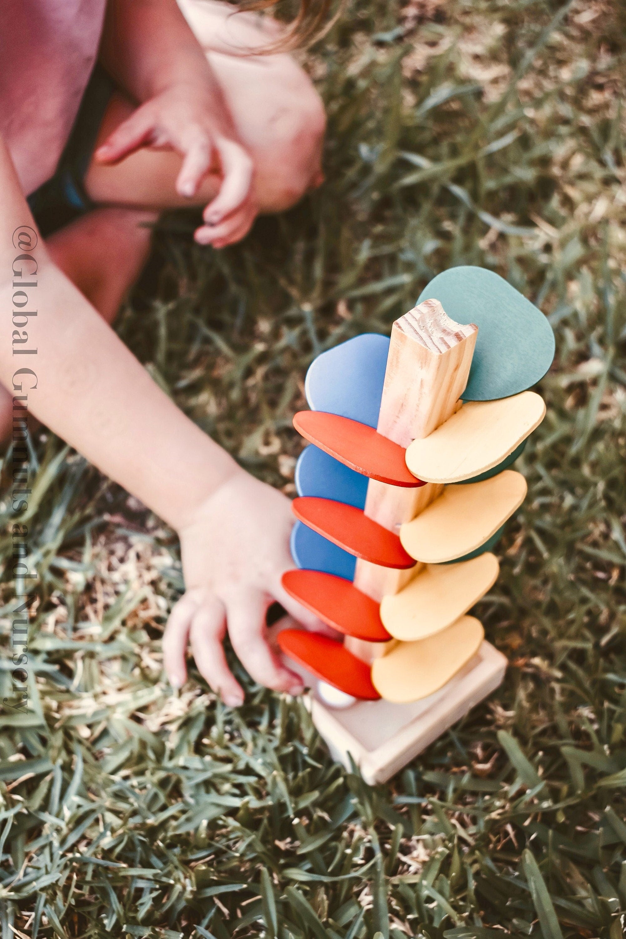 Marble tower toy, an engaging and interactive game for hours of entertainment.

