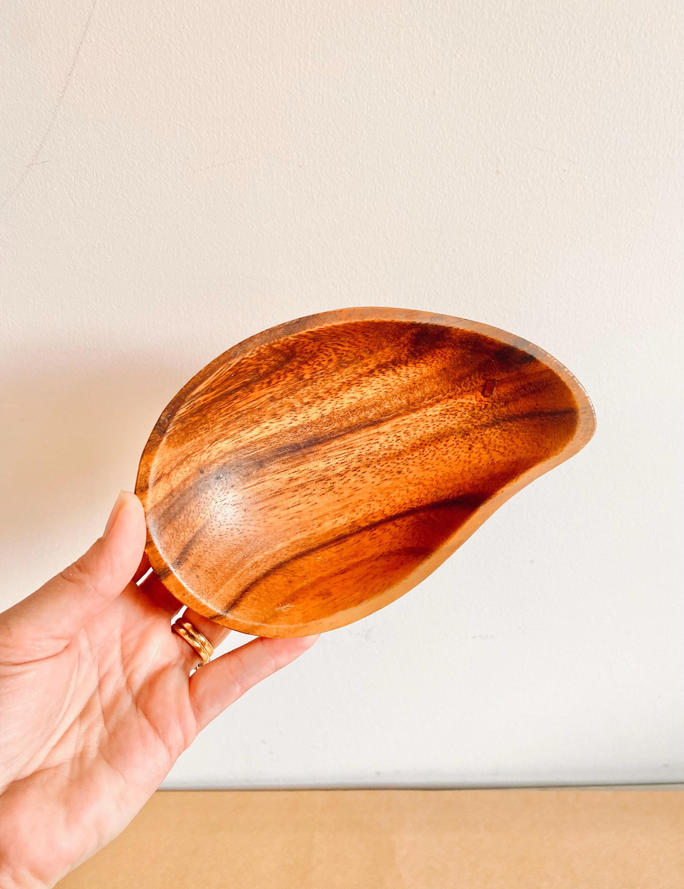 Three Compartment Wooden Tray: Wooden tray with three sections for organizing materials.