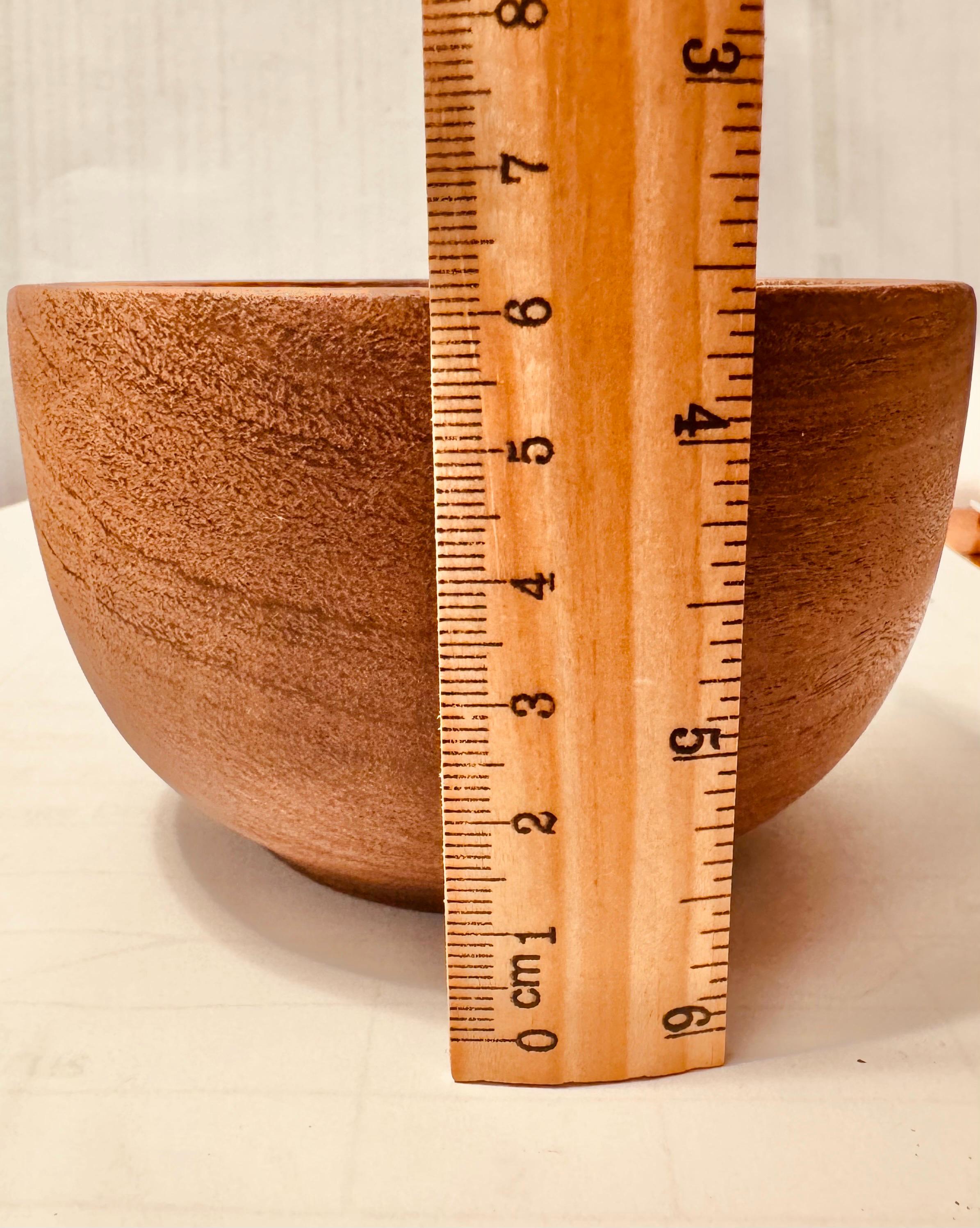 Jarrah Wood Trinket Bowl: Handcrafted trinket bowl with rich Australian Jarrah wood.