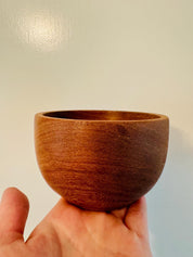 Jarrah Wood Trinket Bowl: Handcrafted trinket bowl with rich Australian Jarrah wood.