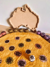 Fun and educational Aboriginal Symbol Game, suitable for all ages to learn and explore Indigenous Australian art and culture.