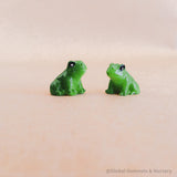 Mini grenouilles en résine