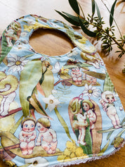 Adorable Gumnut Babies Bibs: Baby bibs featuring gumnut-themed characters.