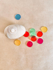 Magnetic wooden eggs, combining fun and educational playtime with a solid wood design.
