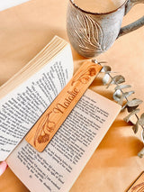 Natalie Bookmark | Personalised Wooden Bookmarks - Limited Edition Gifts!
